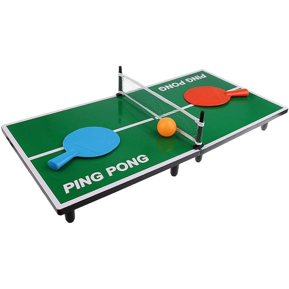 Mini Masa de Ping Pong Flippy, Lemn, Portabila, Verde - Default Title [ps:9edb3b06-dede-42c0-adc5-c34a57b60d92]