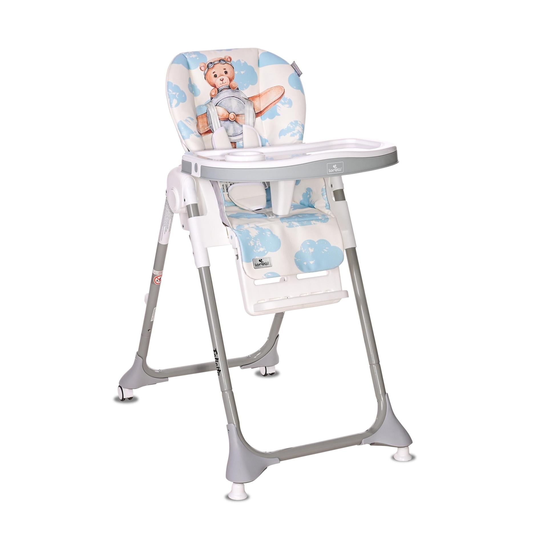 Scaun de masa Lorelli Felicita, White Africa | infant.ro - albastru pilot [ps:a875c1b0-88d2-487e-8451-583d4ff48686]