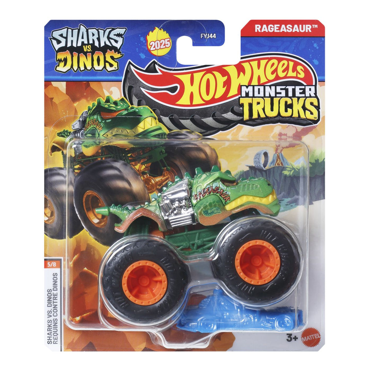 HOT WHEELS MONSTER TRUCK MASINUTA SCRATCH ATTACK SCARA - Rageasaur [ps:fdb00d6a-50af-4bde-ac3d-7f68a9b0ff40]
