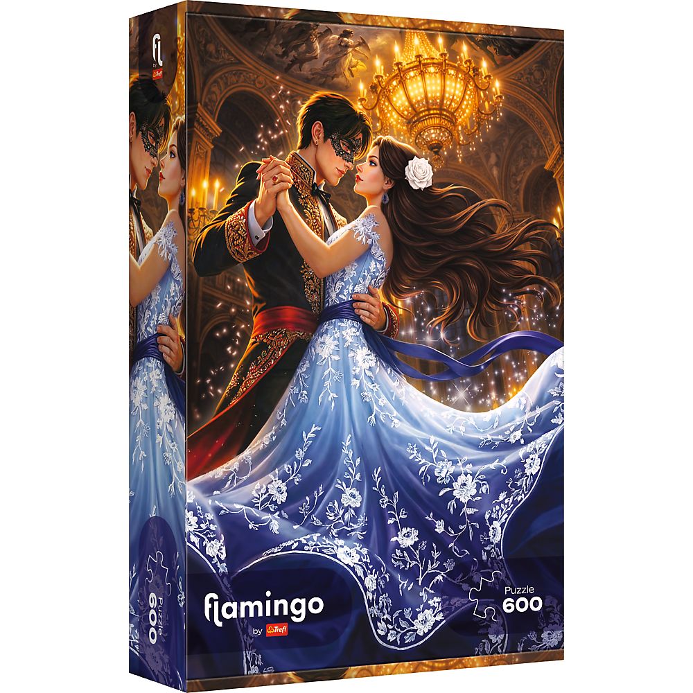Puzzle Trefl 600 piese - Flamingo Romantism - Default Title [ps:d772fba9-e773-4977-b001-b094b7bc9ad0]