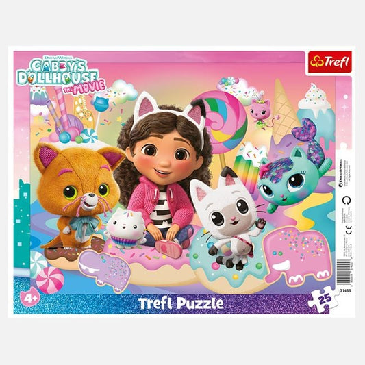 Puzzle Gabby cu Pisicute (25 Piese) - Trefl Jumbo - Default Title [ps:03133a2a-aadb-4f25-b81d-2d6efaaba3bf]