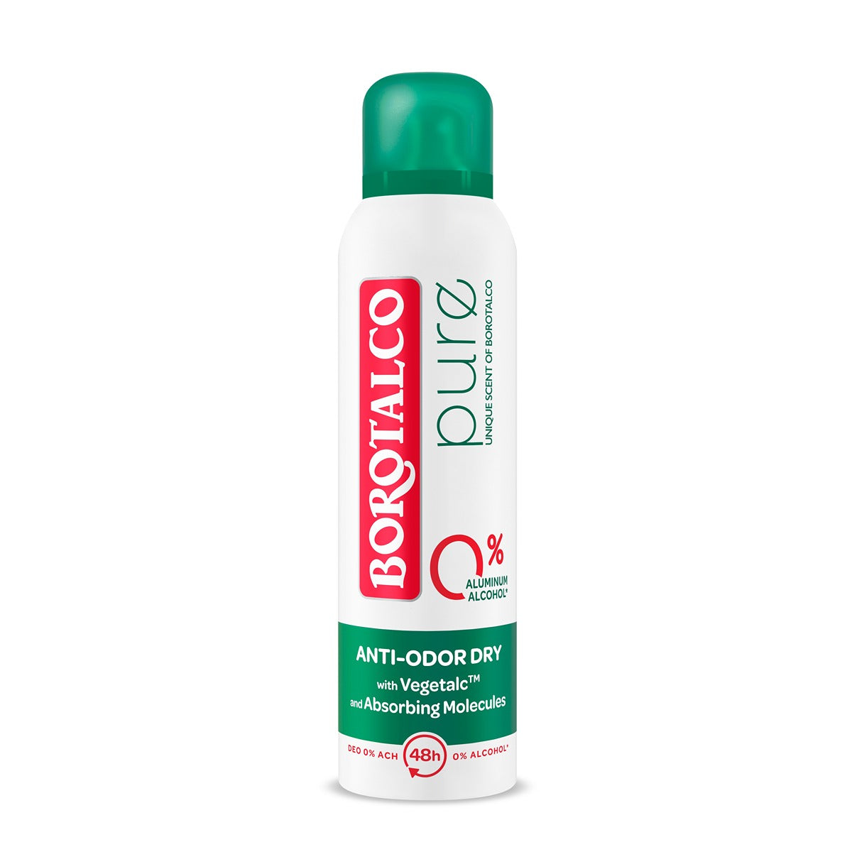 BOROTALCO Pure Original, deodorant, spray, 150 ml [ps:c7902106-855e-4991-8664-d6eace5c9766]