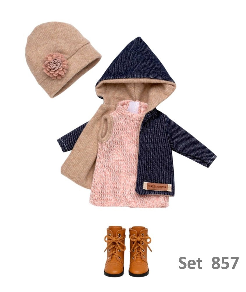 Set Îmbrăcăminte Papuși 33 cm Guca, Modele Asortate - Default Title [ps:86dbed5a-85d5-4ca8-b8c8-fb351a514f76]