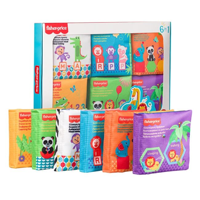 Set Cărți Textile Fisher Price 6 buc - Jumbo - Default Title [ps:2b84c214-aae7-4be1-94f1-2badc5a213a8]