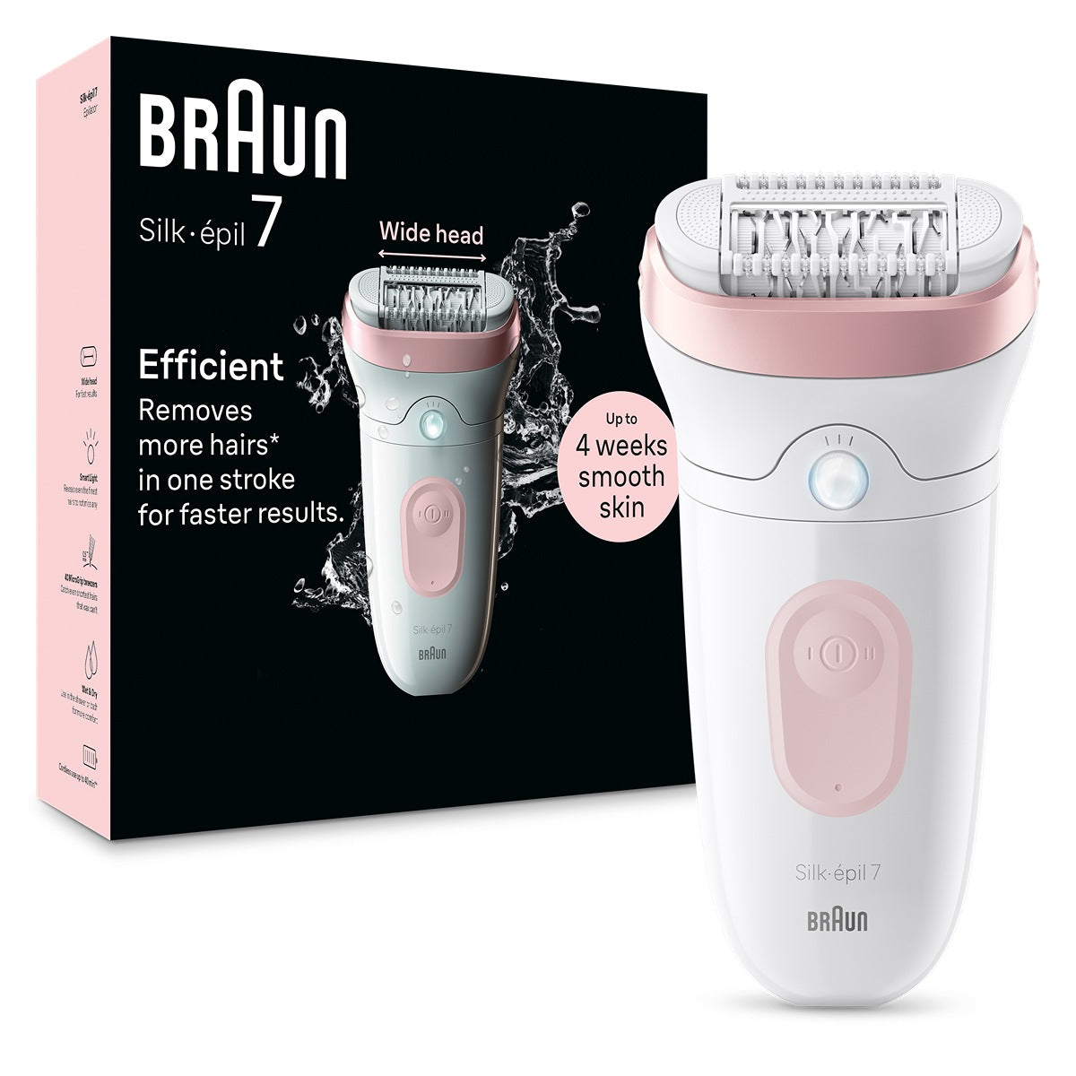 BRAUN Silk Epil 7 7-000, epilator, 1 buc [ps:2c93fc45-d20c-4d07-a7d0-325434b3c92d]
