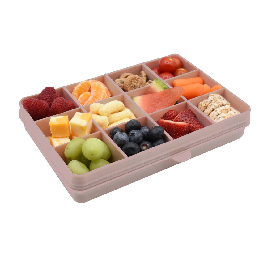 CUTIE SNACK 12 COMPARTIMENTE, MELII LUXE, PINK [ps:ba9c661c-9282-4ae1-8b3a-02de60675232]