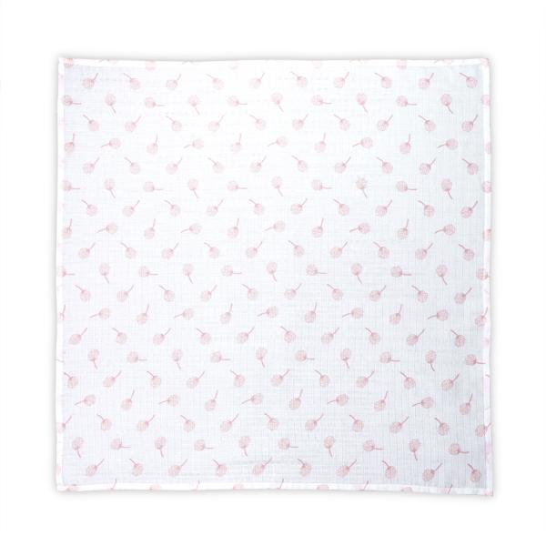 Scutec Pled Muselină Lorelli, 80x80 cm, Rose Floral - Rose Floral [ps:ade748e3-0b37-4918-9c45-51dab279dfcc]