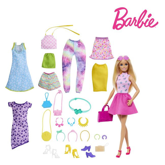 Barbie Set cu Accesorii & Haine Deluxe - Jumbo - Default Title [ps:5eda352f-863e-4682-9825-f3421d6b43e0]