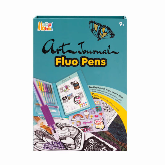 Jurnal Artistic Happi Hobbi cu Pixuri Fluo - AS - Default Title [ps:6829d895-b91b-467a-94fb-4633db5b4a38]