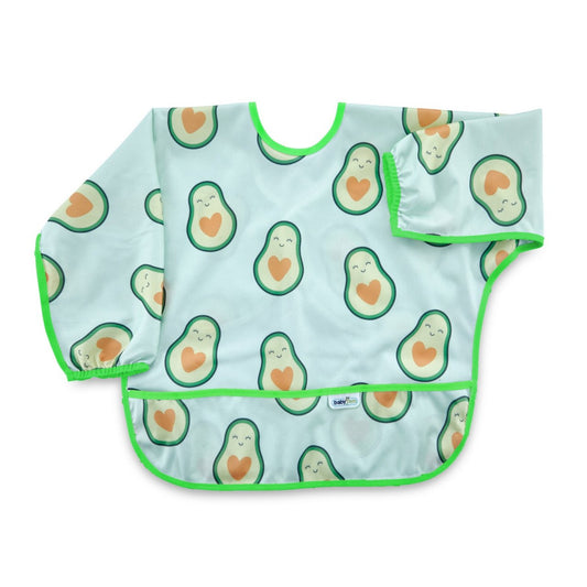 Sort cu maneci pentru activitati BLW, BabyJem, 33x74 cm (Model: Avocado) [ps:d1971651-a155-49d9-a623-e3dcf53ea34d]