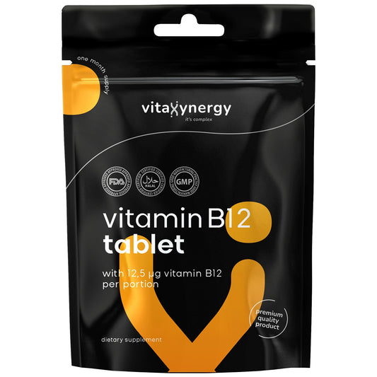 VITAXYNERGY Vitamine B12, supliment alimentar, 30 tablete, 1 buc [ps:af9a06e0-d45a-4872-8c9b-e1e4153d4a9e]