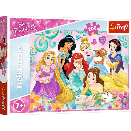 PUZZLE TREFL 200 PRINTESELE DISNEY INTR-O SEARA DE POVESTE - Default Title [ps:f1216383-bb47-4abd-b63c-95f891de319a]