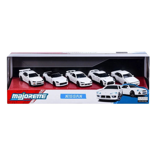 Set 5 Mașinuțe Metalice Nissan Majorette, Scara 1:64 - Default Title [ps:de4010c6-5a3a-4369-9ad7-34daaba6ed72]