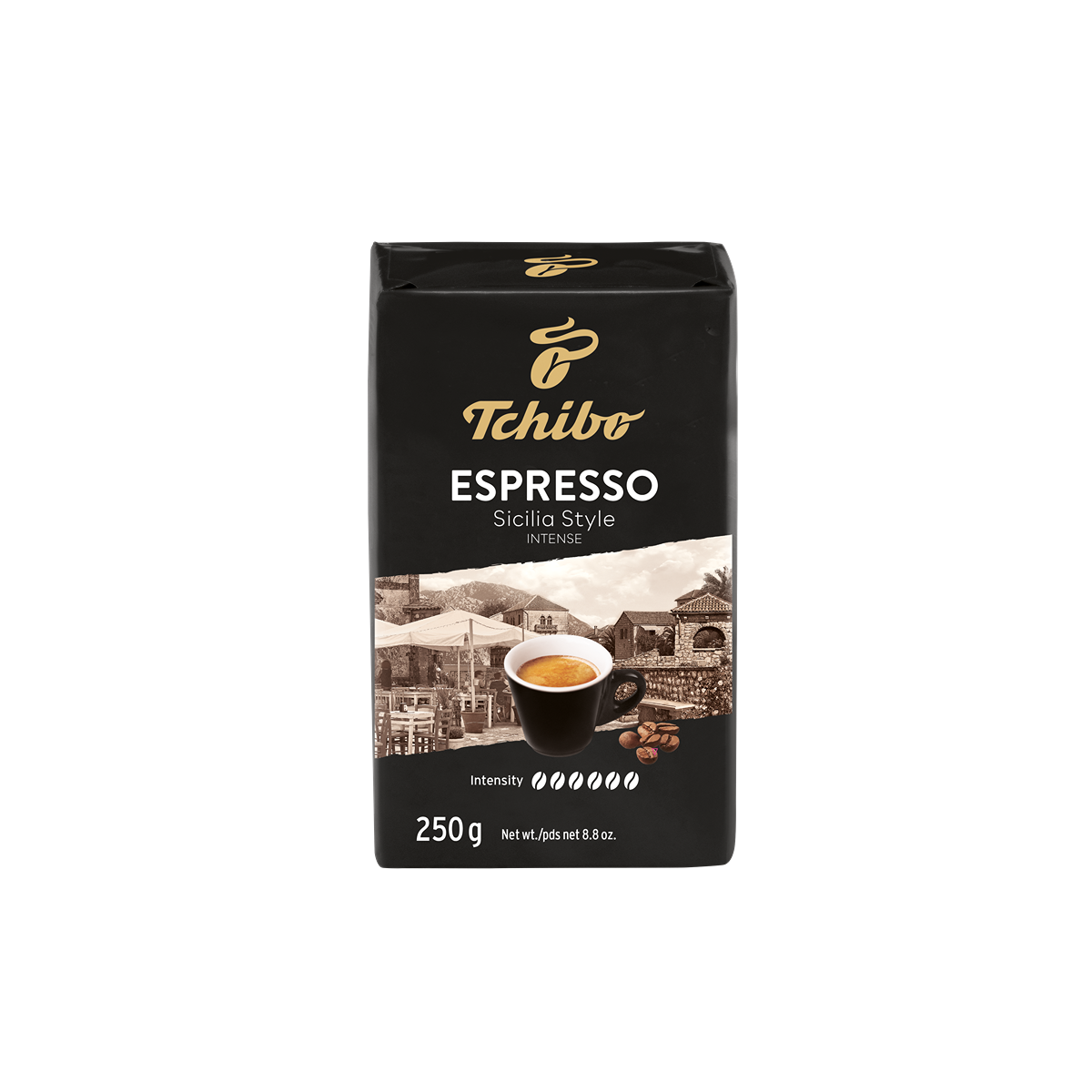 TCHIBO Espresso Sicilia Style, cafea prajita si macinata, 250 g [ps:3bd1efd2-c40f-40bc-a810-89353e52e659]