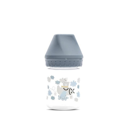 Biberon Lorelli My Friend Gat Larg, 0 luni+, 125ml - Cameo Blue [ps:23048d7d-43ff-4e34-b79e-709816ff9608]