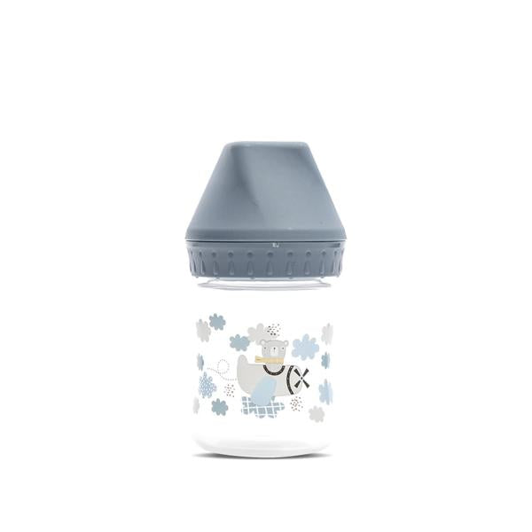 Biberon Lorelli My Friend Gat Larg, 0 luni+, 125ml - Cameo Blue [ps:23048d7d-43ff-4e34-b79e-709816ff9608]