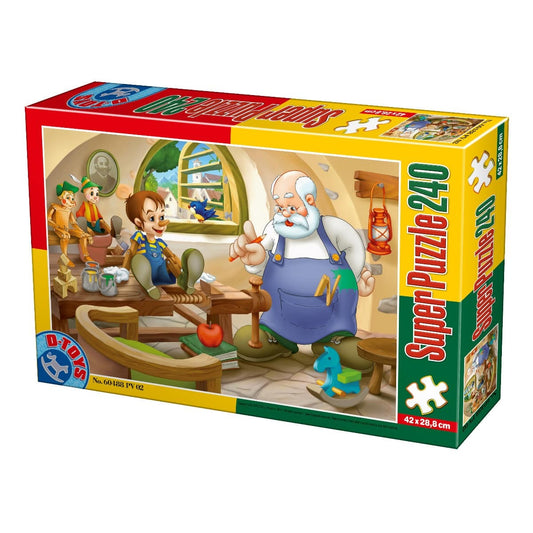 Puzzle D-TOYS Pinocchio, 240 piese - Dezvoltare și - Default Title [ps:0de46a6c-a6a4-4cc0-a82b-a359765f4af5]