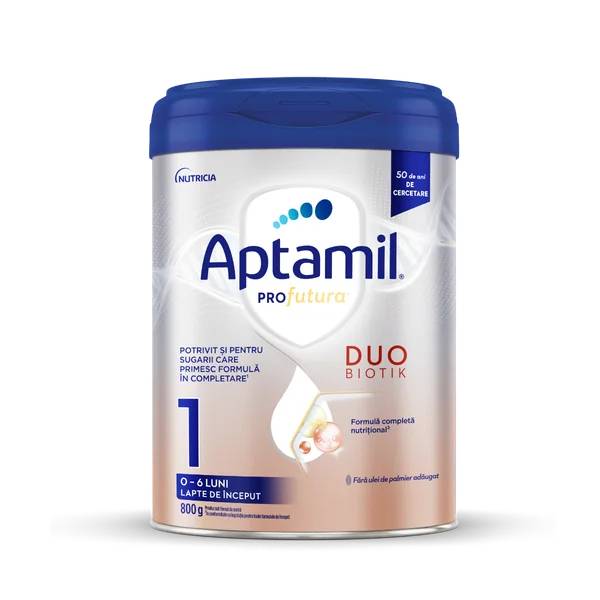 APTAMIL Profutura 1 Duo Biotik, lapte praf, de inceput, 0-6 luni, 800 g [ps:76b1ee8a-91f5-4a10-b5a5-eea6b3ef6c46]