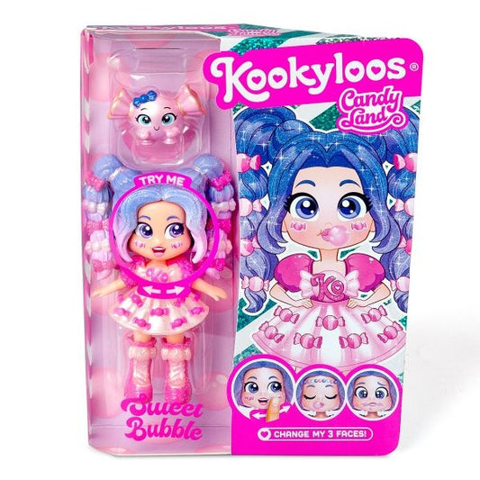 KOOKYLOOS Candy Land Sweet bubble, papusa, 1 model [ps:74af5035-1e1a-4ed5-8457-927f3df84778]