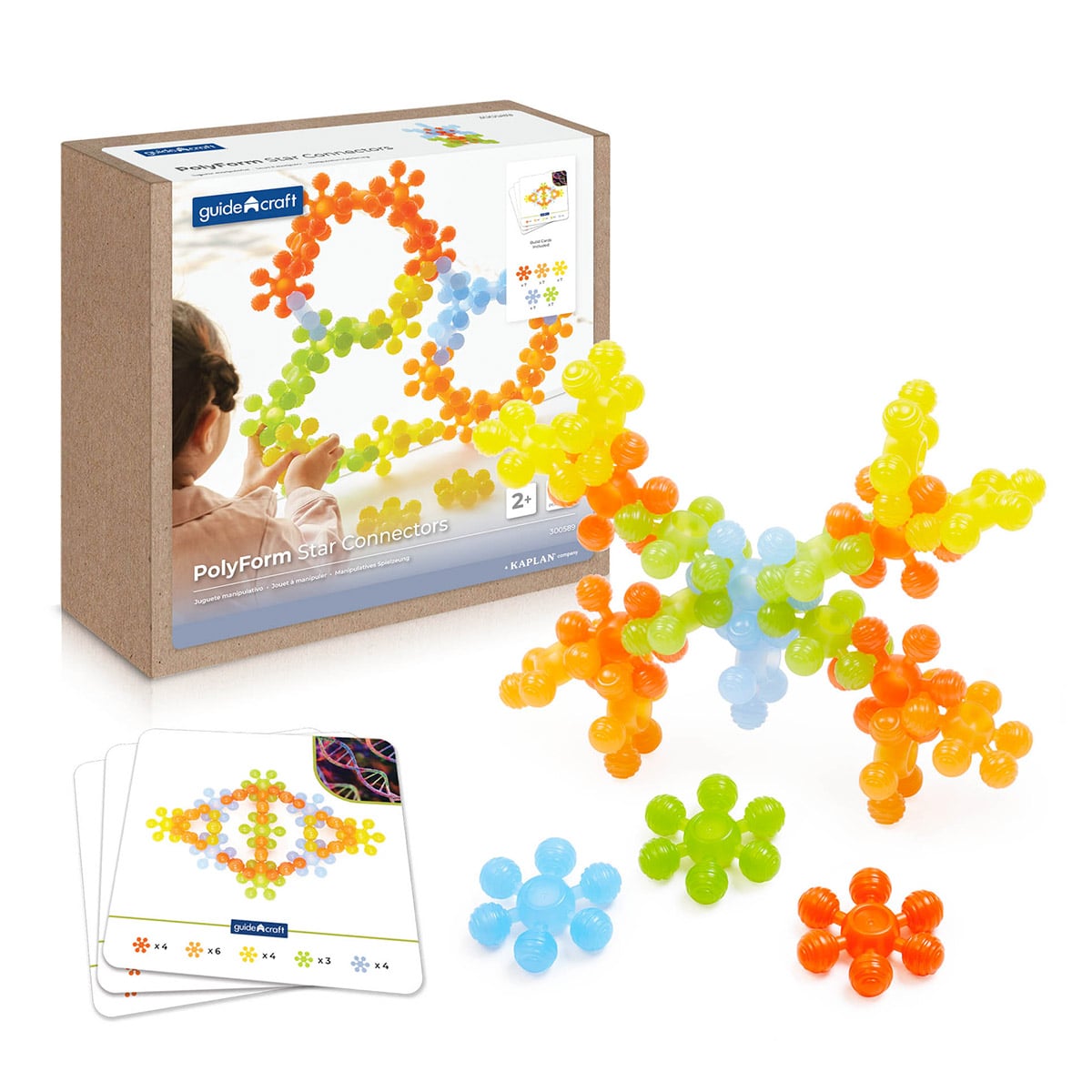 PolyForm Star Guidecraft - Set 35 Piese Interconectabile - Default Title [ps:0ed1517e-1a72-47a2-a794-72103f9206f7]