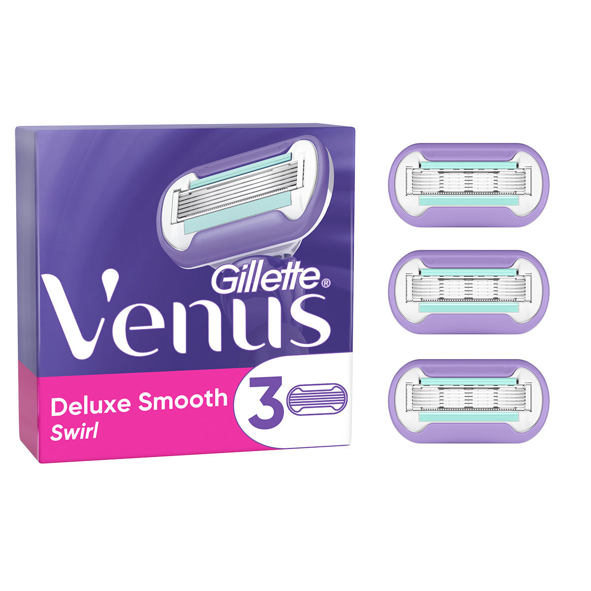 GILLETTE Venus Swirl, rezerva aparat de ras, 3 buc [ps:883f56ea-4a1e-4842-8dd6-461705d2df95]
