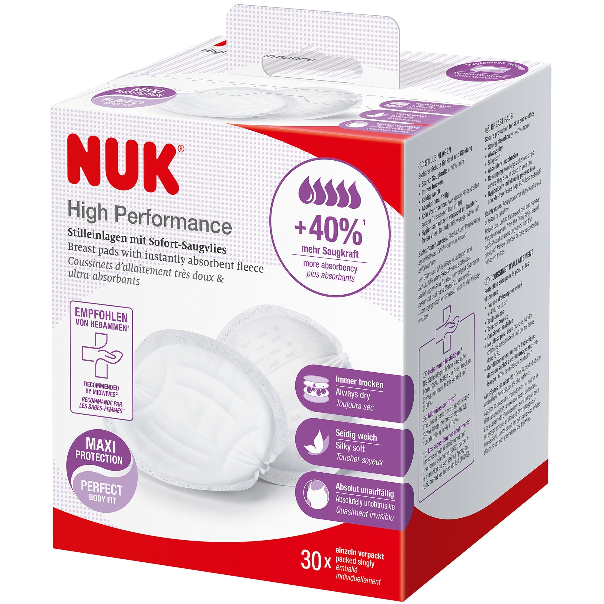 NUK TAMPOANE SAN HIGH PERF 30 BUC/CUTIE (NUKTAMPSANUDRY) - Default Title [ps:3dd07ae2-4826-4fd7-9951-68f3aae346d2]