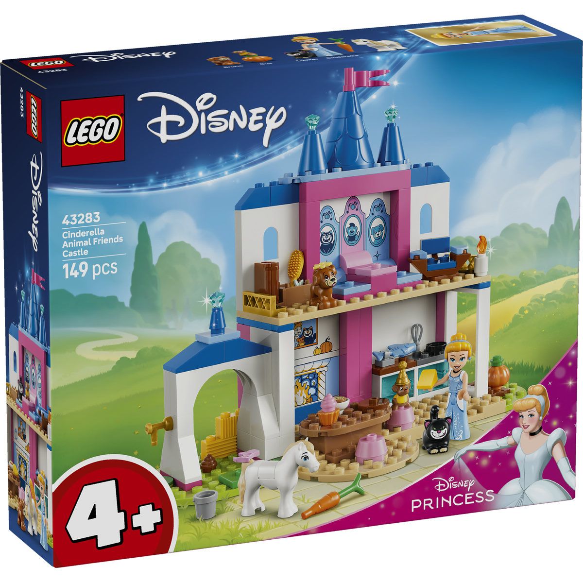 LEGO Disney Princess Castelul cu Animăluțe al Cenășăresei - Default Title [ps:ef8ab474-d11a-4ba9-98c3-6423f7bbcf3e]