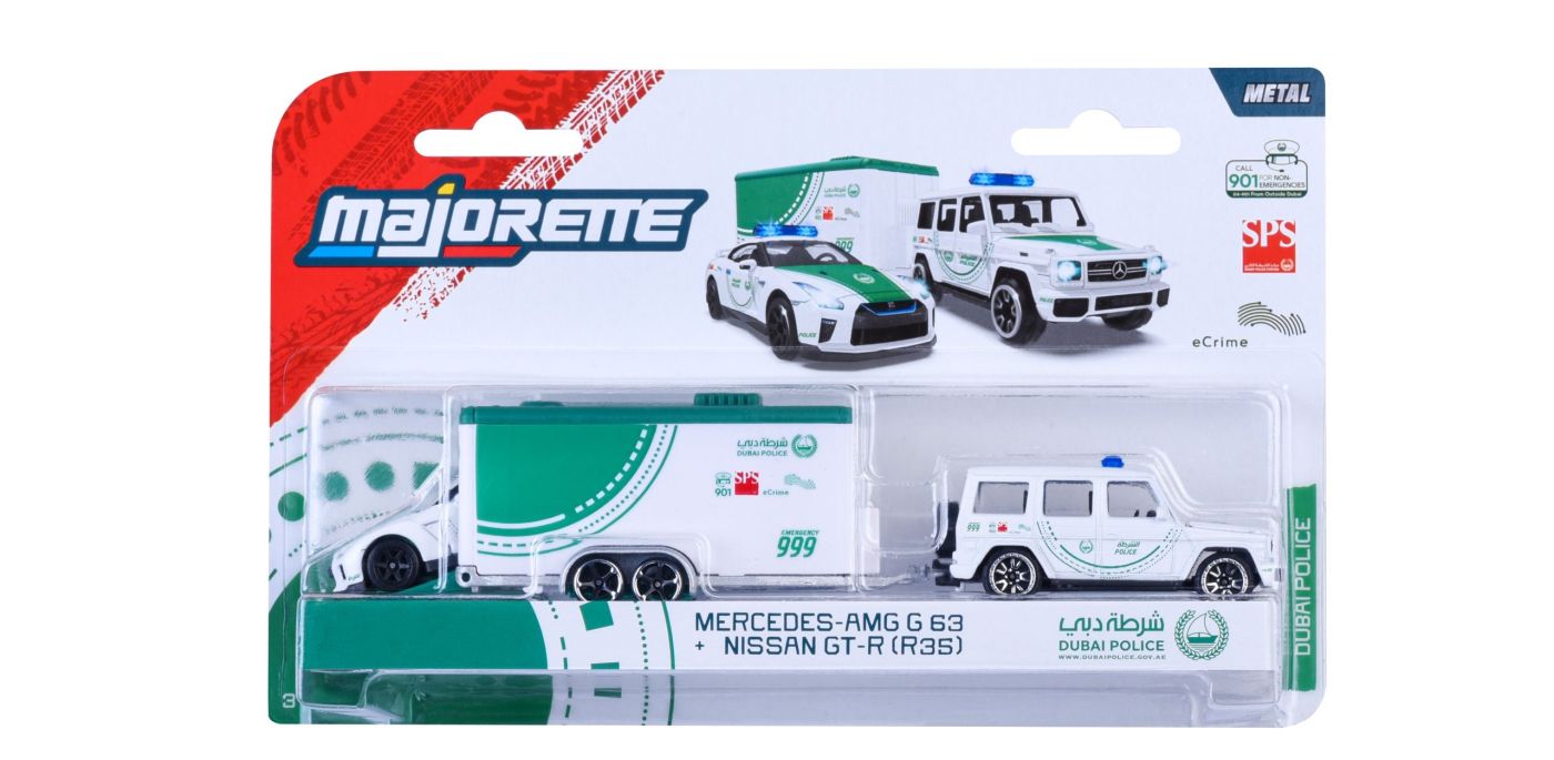 MAJORETTE SET REMORCA DE POLITIE DUBAI DELUXE MERCEDES - Default Title [ps:818b4345-3995-432c-8b47-a7f817ffd615]
