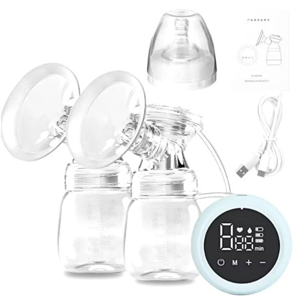 Pompa de San Electrica 2 in 1 Flippy, 9 Viteze, Roz - Albastru Transparent [ps:0256c06d-46ba-4b97-a79b-aa9125653de7]