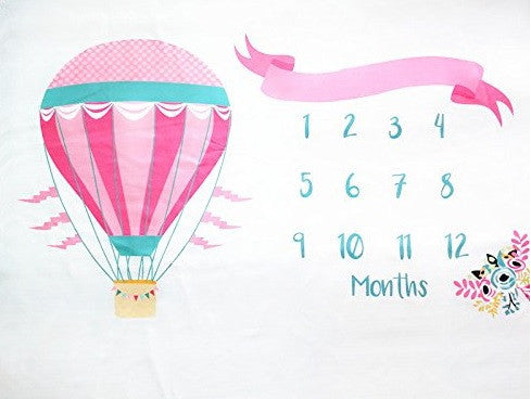 Paturica Milestone subtire pentru fotografii memorabile Balon Drool [ps:d2b9aa51-ee80-4c52-a3ac-d840fc171eb0]