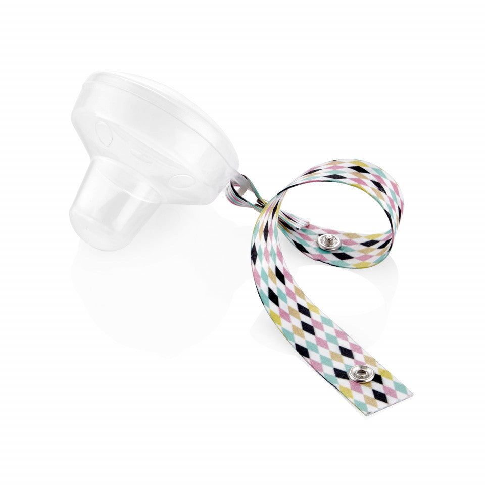 Cutiuta pentru suzeta cu lantisor BabyJem (Culoare: Alb) [ps:f8d72605-c3ee-42e3-8d86-17dca257b9a1]