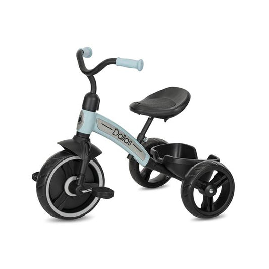 Tricicletă Copii Lorelli Dallas, Șezut Reglabil, Mint - Blue [ps:01648fd1-395b-4442-a7a8-530da2c4b0be]