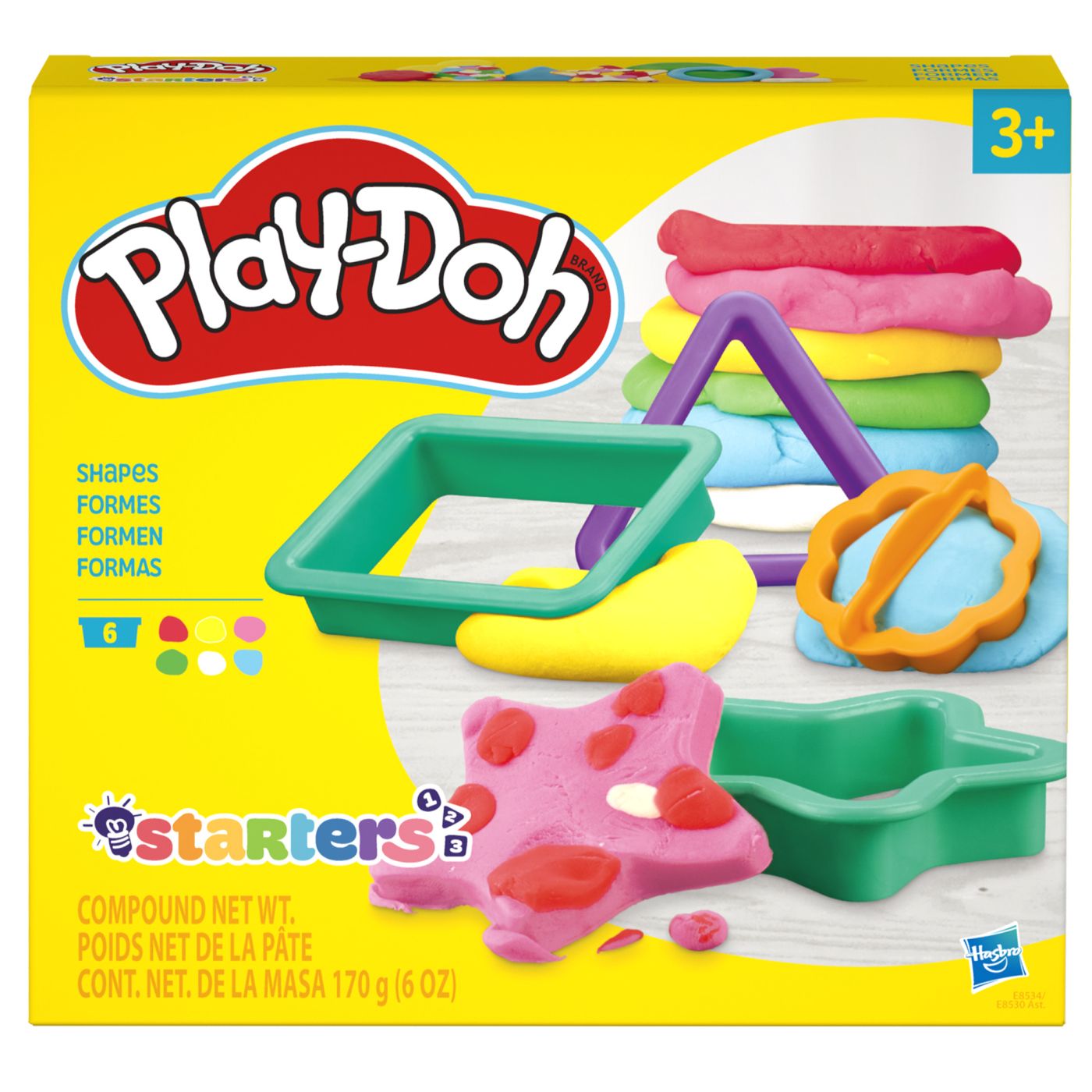 Play-Doh Set Forme Geometrice Hasbro - Jucărie Modelaj - Default Title [ps:0822e66f-4404-4416-87d9-98b0f9c5da7c]