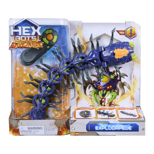 Hexbots Explodaped Centipede cu Telecomandă - Spin Master - Default Title [ps:ed54c045-4bc8-4db5-9b5a-5740a9290ba4]