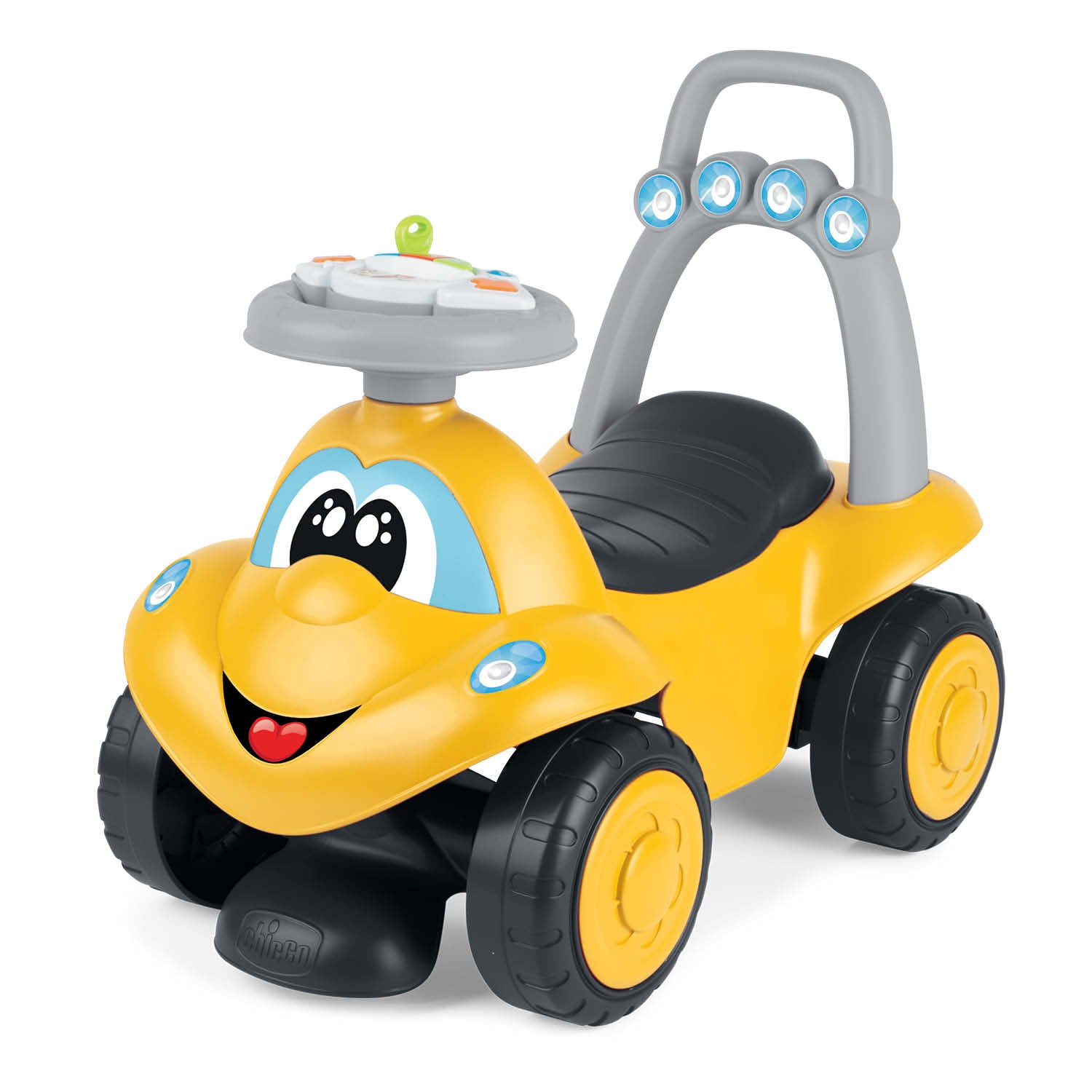 Masinuta copii Chicco Billy Walk and Ride 2 in 1, - Galben [ps:0eeefd41-e044-4512-9af0-10b1a06c6ff1]