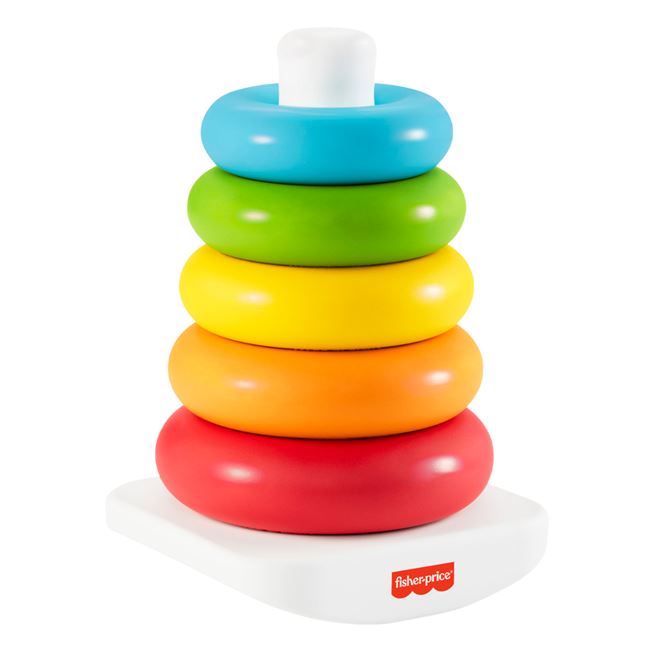 Piramidă cu Inele Fisher Price - Jucărie pentru Bebeluși - Default Title [ps:10858f80-ac75-468d-8053-02ac710d5785]