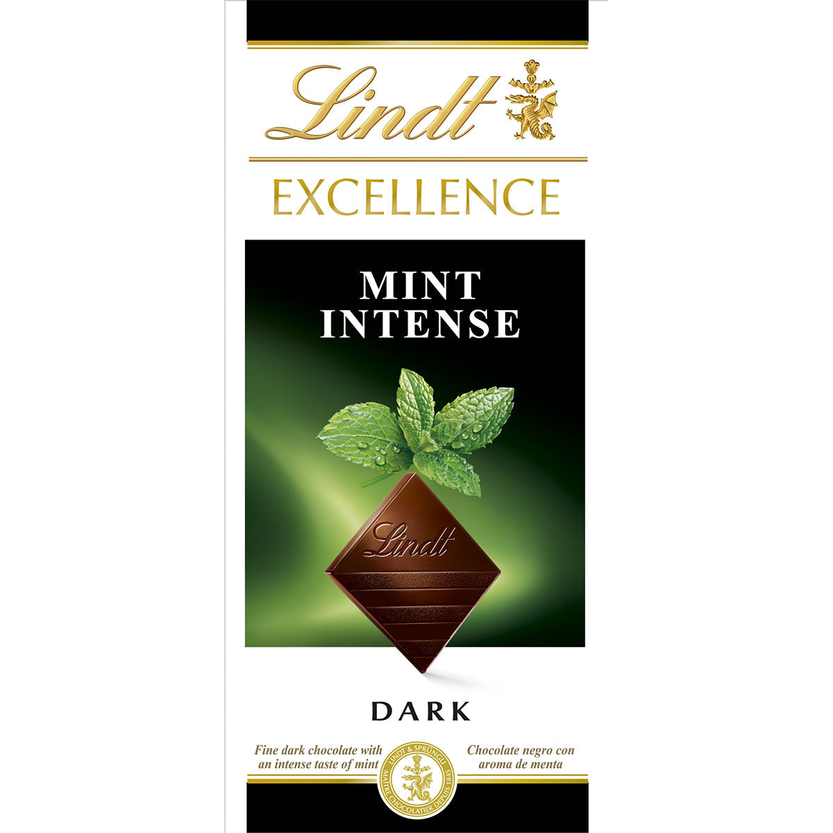 LINDT Excellence, tableta de ciocolata, neagra, cu menta, 100 g [ps:76b00aa0-45f1-439c-9793-de6f3eec8962]