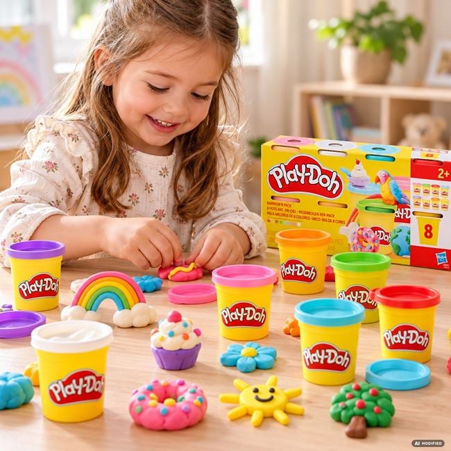 Plastilină Colorată Jumbo, Set 8 Bucăți - Jucărie Modelaj - Default Title [ps:5b8afe87-bb3e-4e2c-a926-4aef416756e7]