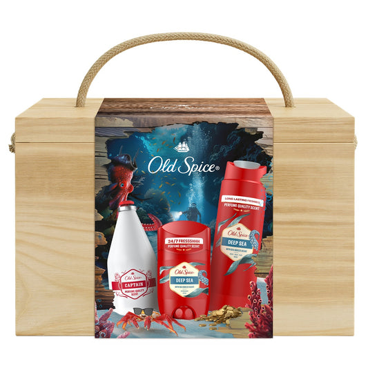 Set Cadou Old Spice DeepSea - Deodorant, Gel Dus și - Default Title [ps:d4cb30cd-fd47-4598-8088-cb36922d34f7]