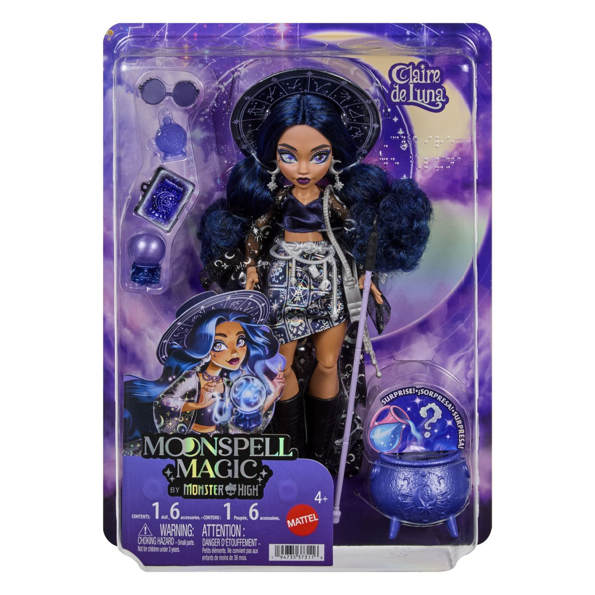 Păpușă Monster High Vraja Lunii Claire de Luna - Mattel - Default Title [ps:431052b8-6871-41fd-9559-acff7f9d9a04]