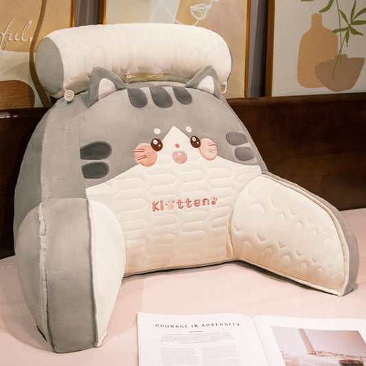 Perna Multifunctionala Flippy, Latex, 60x40cm, Gri Catelus - Gri [ps:438a2a07-8bf8-4c2c-b858-093f42f3b33e]