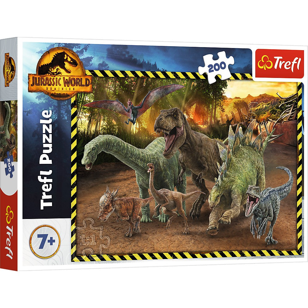 PUZZLE TREFL 200 JURASSIC WORLD IN PARCUL JURASSIC - Default Title [ps:b00ade6f-256c-4146-b940-9c36b41272a5]