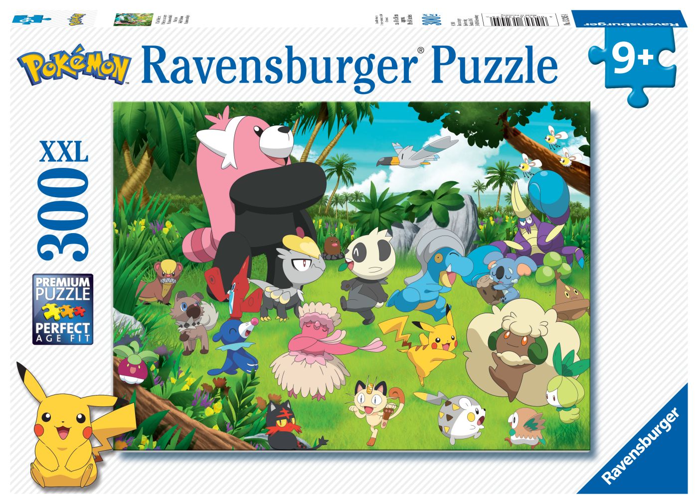 Puzzle Pokemon 300 XXL Ravensburger - Piese Mari pentru - Default Title [ps:3c165944-fc10-4a98-ae58-aaa551d265d5]
