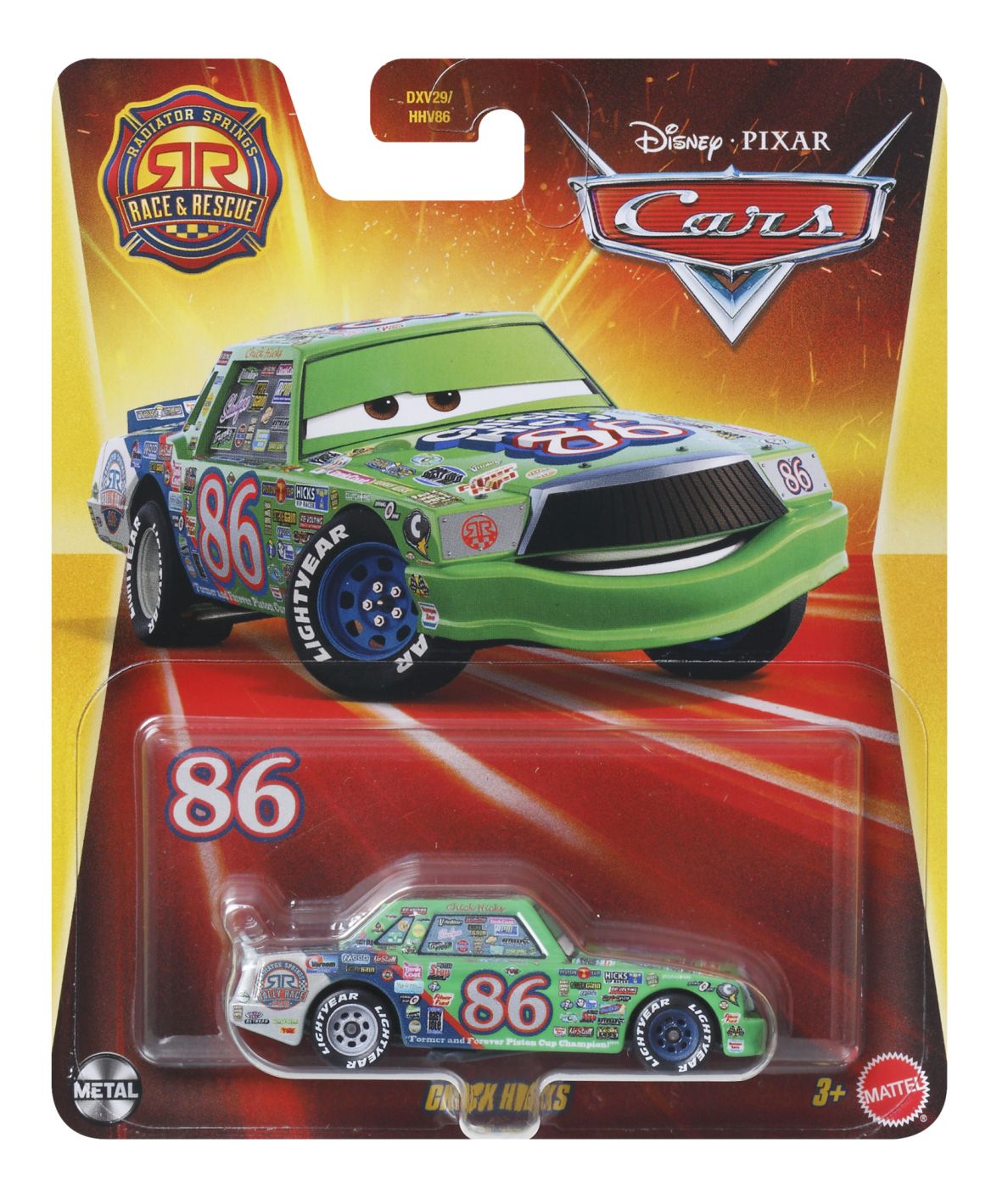 MASINUTA METALICA CARS3 PERSONAJUL BRIAN SPARK Mattel - Chick Hicks [ps:047341b3-f6af-434d-8a9d-da5a10d8e4b3]
