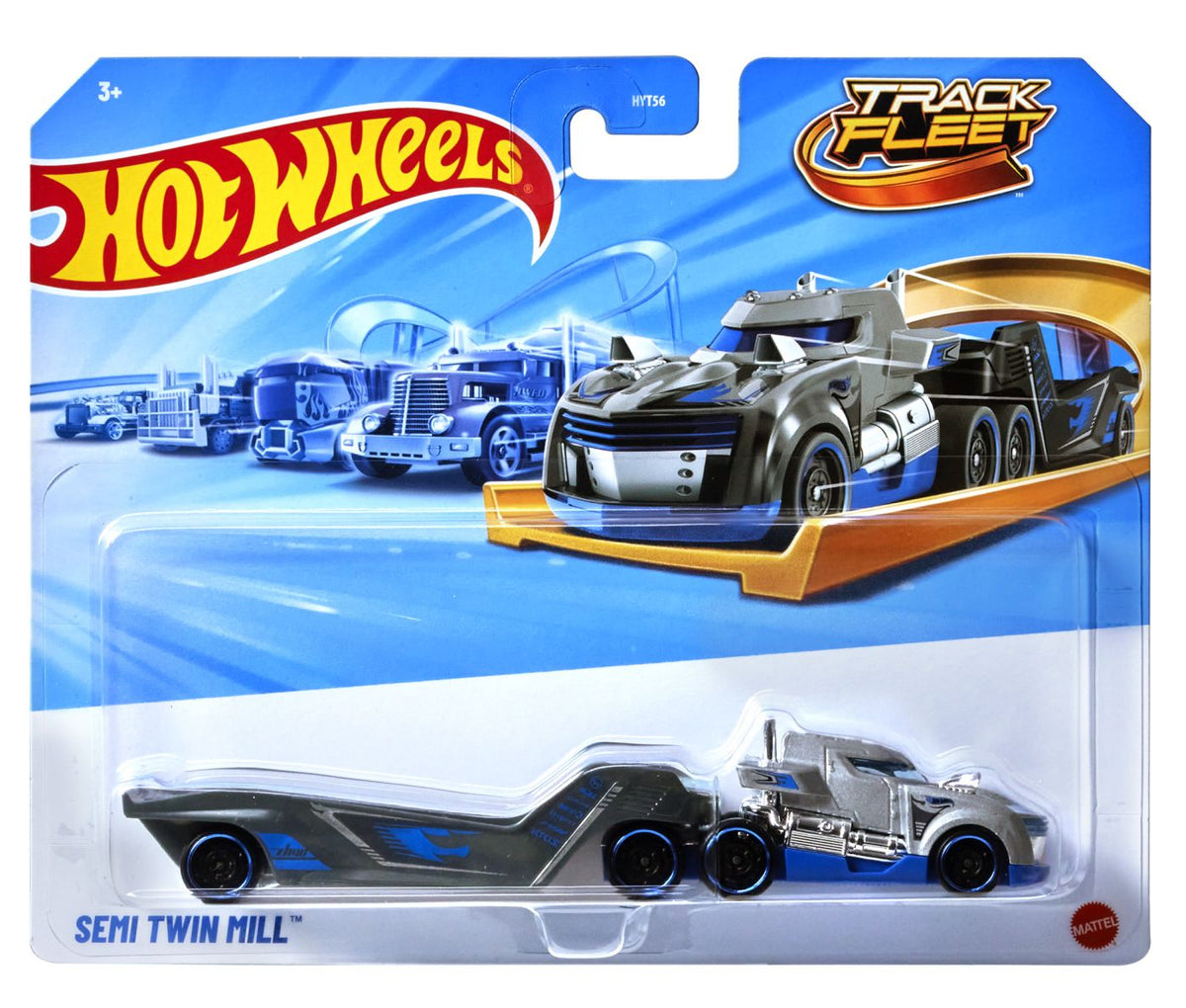 Camion Hot Wheels Track Fleet Semi Twin Mill 1:64 - Mattel - Default Title [ps:8fe88efc-ec72-492e-b150-8ec9f09435b2]