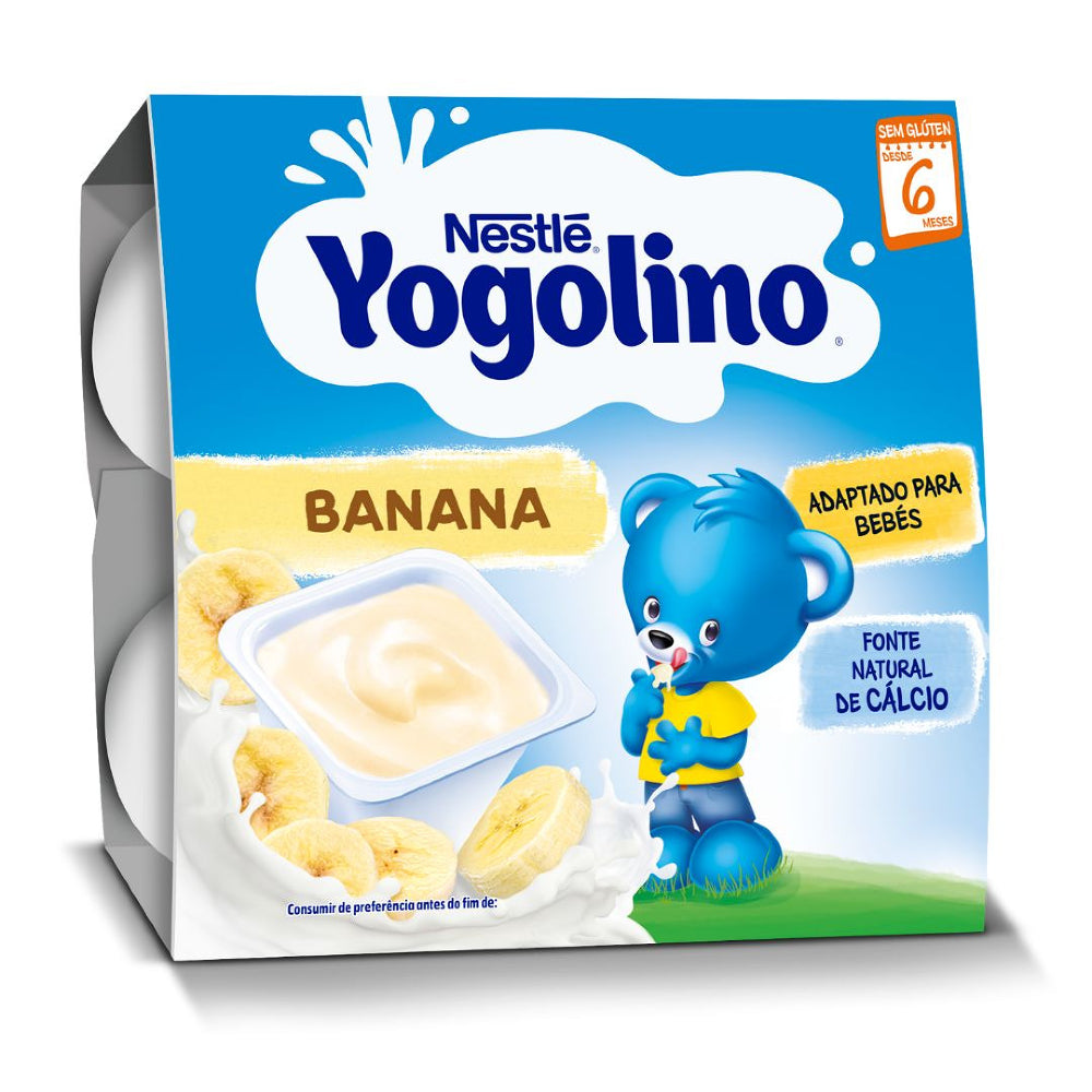NESTLE Yogolino, gustare, cu cereale si banane, 4x100 g [ps:c483e79b-4c40-4f22-99e4-e12a9b5c7e74]