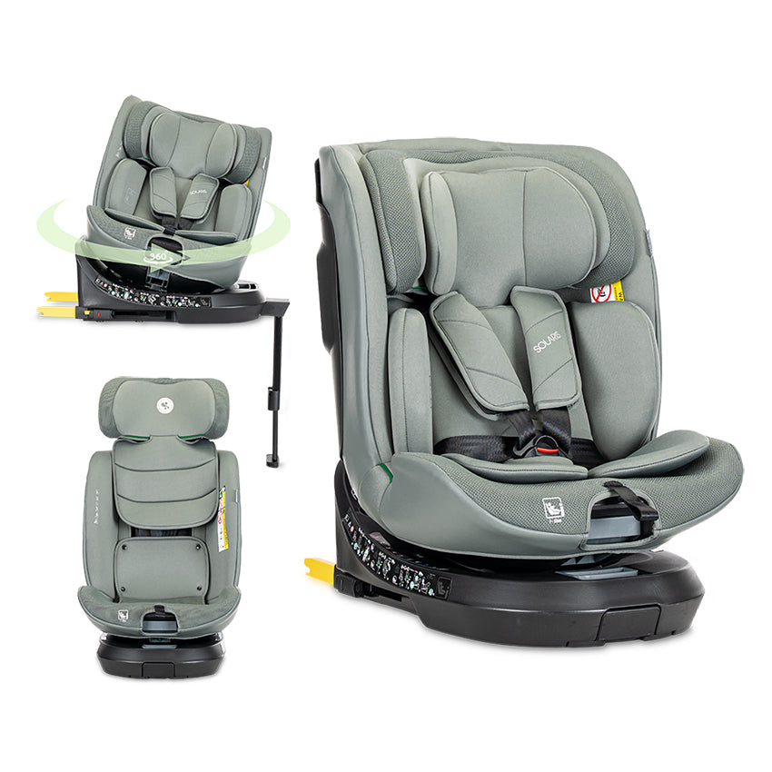 Scaun Auto Lorelli Solaris i-Size, Rotativ 360, 0-12 ani - Green [ps:88758e02-72ba-49d1-9970-95a58224ab42]