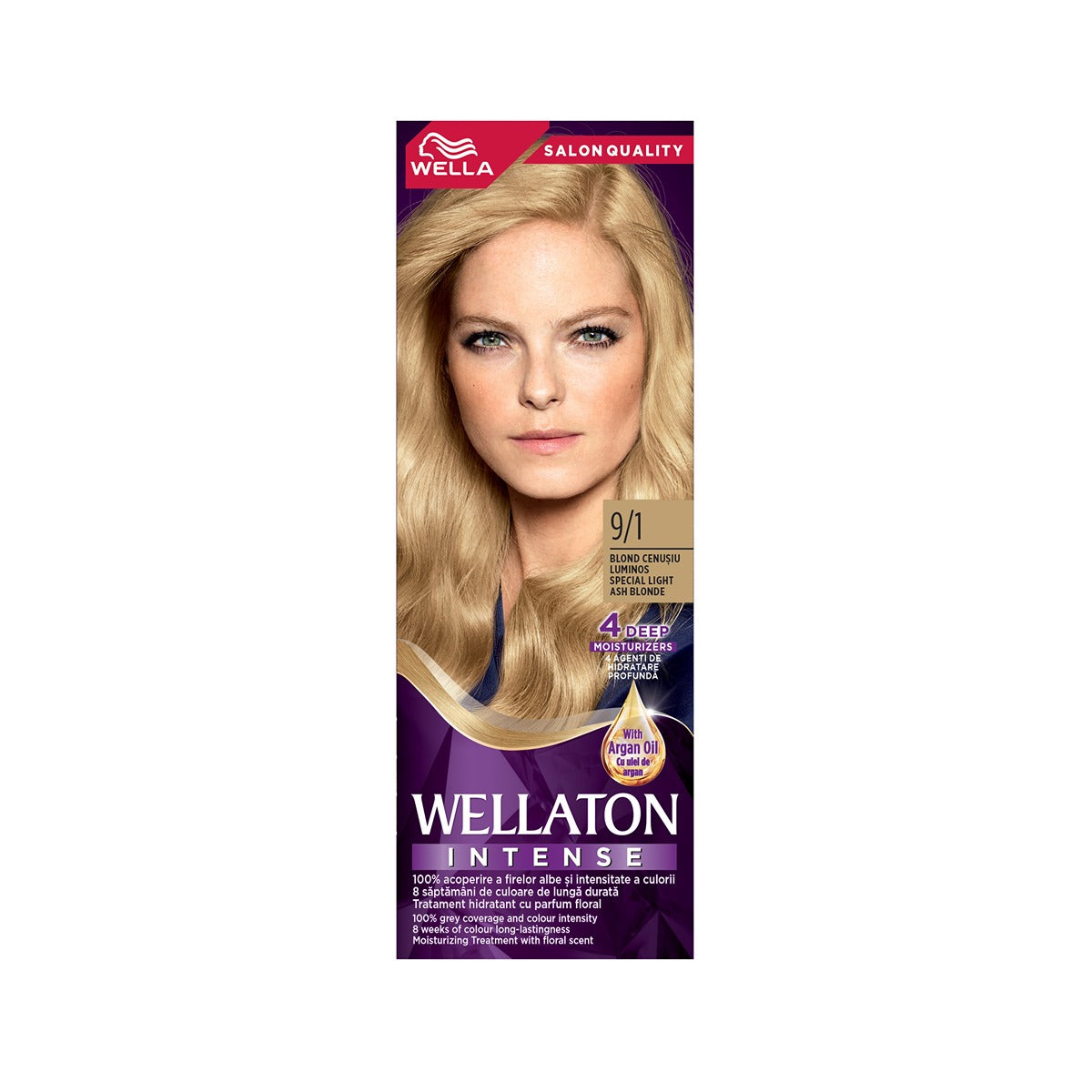WELLATON Intense, vopsea de par, nuanta blond cenusiu luminos, nr 9/1 [ps:51862440-0824-445a-800e-d04561d0d1d4]