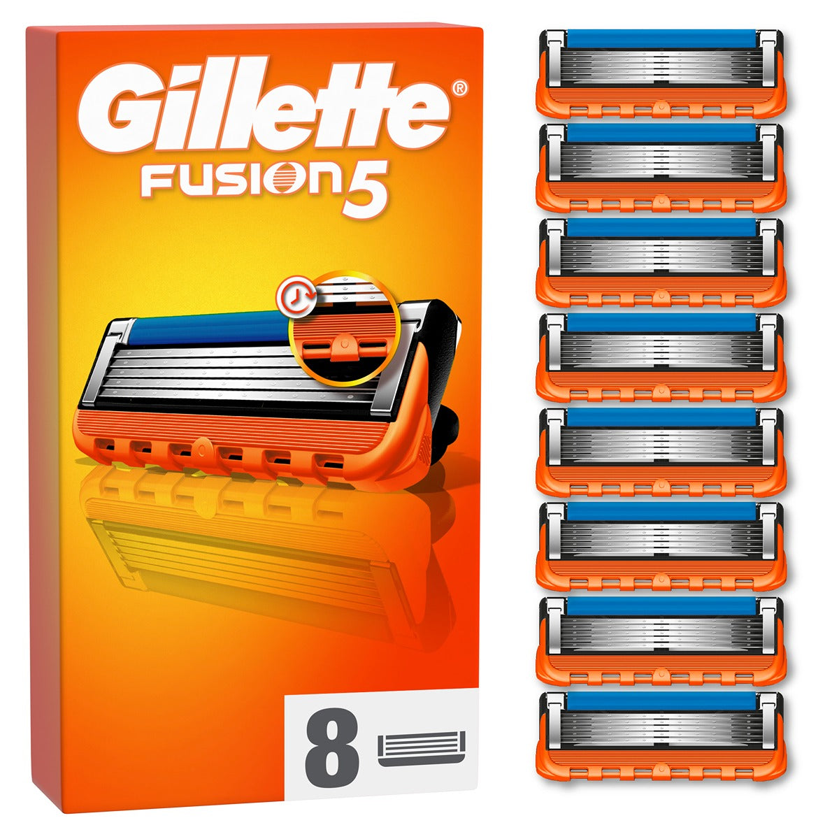 GILLETTE Fusion5, rezerva aparat de ras, 8 buc [ps:4856246c-2dbb-4008-a25f-68e25adfea4e]