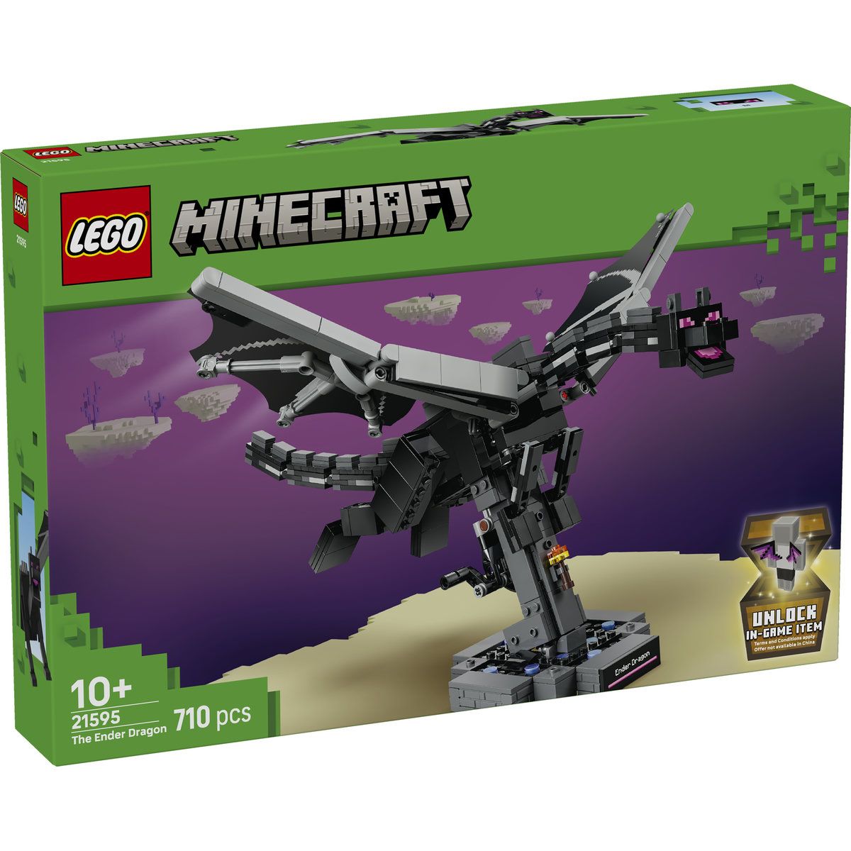 LEGO Minecraft Dragonul Ender 21595 - Set de Construcție - Default Title [ps:c4025165-3327-4273-8135-7883d08fcfbe]